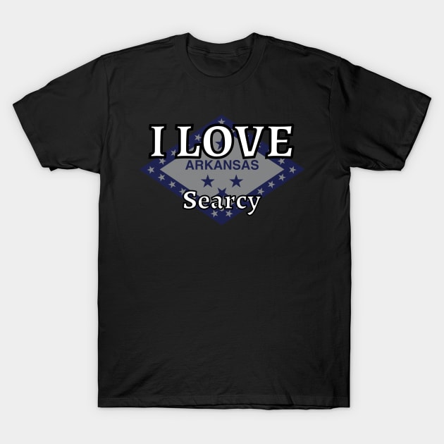 I LOVE Searcy | Arkensas County T-Shirt by euror-design